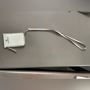 Michael Kors card holder with lanyard.